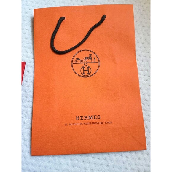 2025 Hermes Chinese New Year of Snake Red Envelopes Set & Hermes shopping bag - Picture 7 of 7